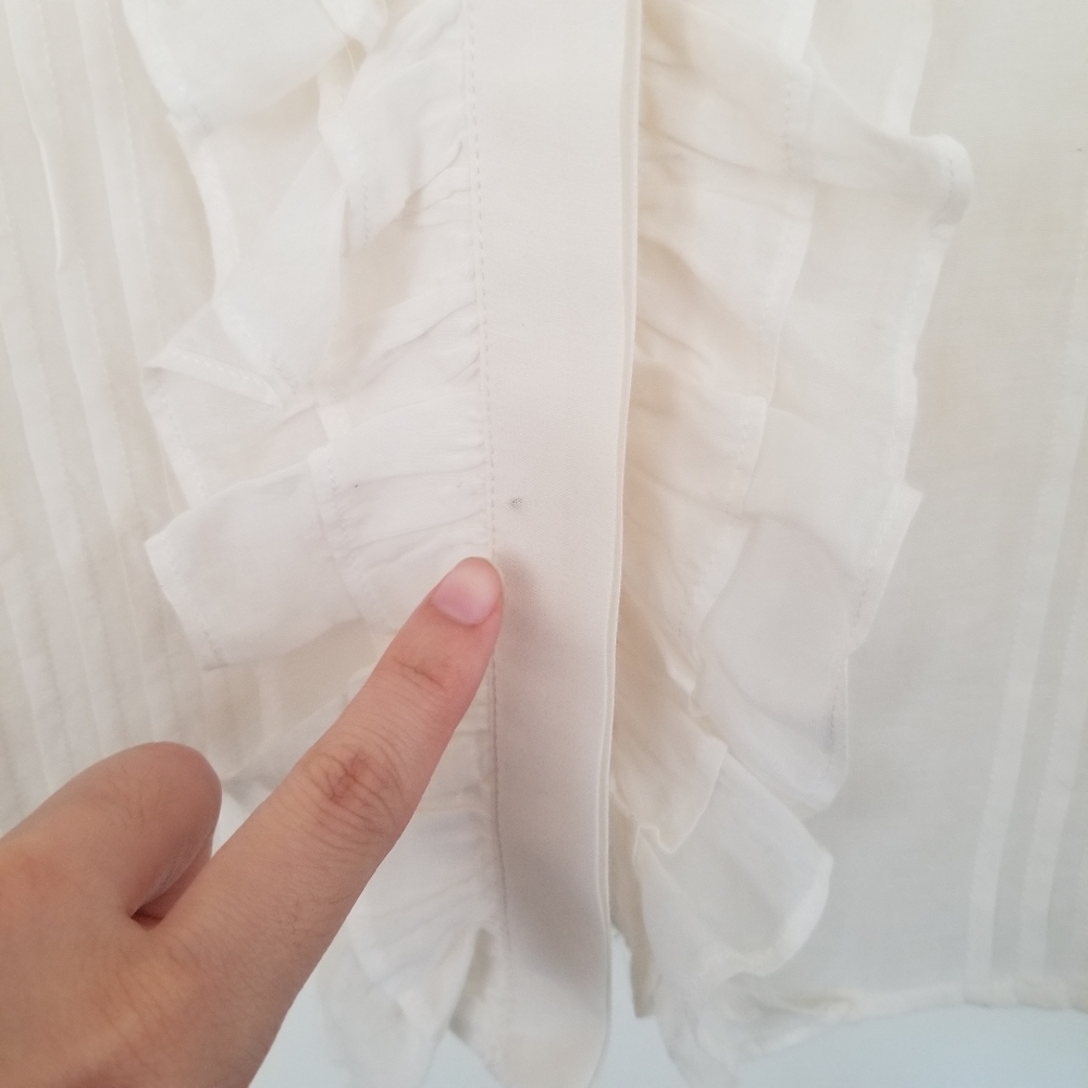 Sezane Manoush Shirt Size 2 - Picture 5 of 6